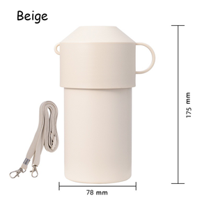 Nuevo Enfriador de Latas Portátil de 600 ml, Estilo Japonés, Doble Pared, Aislamiento al Vacío, Acero Inoxidable, con Cuerda - Product Image 5