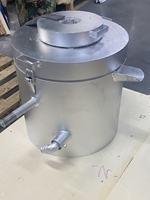 Four à gaz de 50 kg avec creuset en graphite - Traitement thermique et fusion à 1300°C - Portable et écoénergétique
