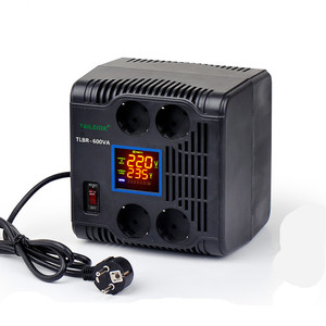 Estabilizador de voltagem da tomada euro, tipo relé 220vac TLAR-600VA - Product Image 4