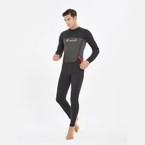 Неопреновая ткань с принтом логотипа на заказ, гидрокостюм для дайвинга и серфинга, гидрокостюм на молнии, полный костюм 5 мм, гидрокостюмы для подводной охоты для мужчин