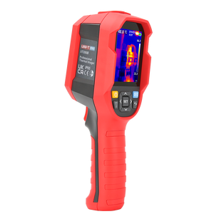 กล้องถ่ายภาพความร้อนอุตสาหกรรม TECPEL TIG-320 ได้รับการรับรองมาตรฐาน CE กล้องอินฟราเรด ความละเอียด 256x192 ความแม่นยำ 2% ความไว 2C อุณหภูมิ -20~550 องศาเซลเซียส - Product Image 1