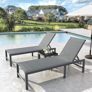 Chaise longue de jardin B2B moderne de luxe pliable et portable en corde tressée pour hôtel, parc, piscine - Product Image 6