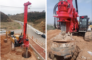 Pile driver robuste SR315-S, <span class=keywords><strong>poids</strong></span> 11200 kg, force de levage du treuil principal 380 kN, moment de charge élevé pour la construction de ponts et bâtiments - Product Image 6