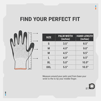 Gants de travail industriels anti-coupure en nitrile lisse, résistance au coupure niveau 5, avec poignet tricoté, anti-choc, gants enduits