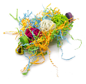 3 paket papağan kafes kuş kabağı asılı oyuncak afrika gri papağan kuş çiğneme oyuncaklar için Foraging parçalayıcı oyuncak - Product Image 2