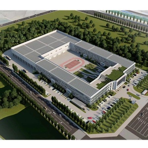 Structure en acier haute résistance pour bâtiments éducatifs, conception sûre et robuste pour la construction d'écoles et de campus - Product Image 2