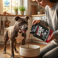 Kingcube Dog Muscle Builder Weight Gainer High Protein Vet Approved Professional High Calorie 3-in-1 Liquid Performance