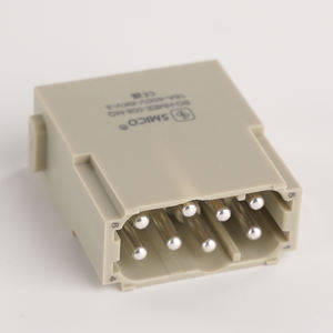 Conector Modular de Alta Resistencia de 16 A, <span class=keywords><strong>Enchufe</strong></span> Hembra de 8 Posiciones 09140082733 y 09140082734 para Gabinete de Control de Automatización - Product Image 4