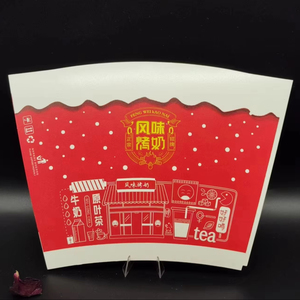 Eco-Friendly <b>Biodegradable</b> PLA Coated Printed <b>Paper</b> Cup Fan Raw Materials for Single/Double Wall Cups - Product Image 1