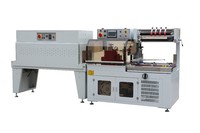 Scelleuse latérale automatique pour film POF, tunnel de rétraction thermique, pour aliments, boissons, textiles, haute vitesse 15m/min, entièrement automatique, pour sachets, pochettes, boîtes et emballages à bande transporteuse