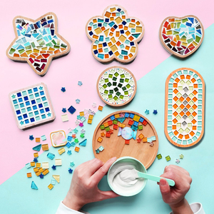Kit mosaïque sous-<span class=keywords><strong>verre</strong></span> <span class=keywords><strong>en</strong></span> bois couleurs mélangées pièces <span class=keywords><strong>de</strong></span> <span class=keywords><strong>verre</strong></span> mosaïque bricolage artisanat matériel carreaux <span class=keywords><strong>de</strong></span> mosaïque <span class=keywords><strong>en</strong></span> <span class=keywords><strong>verre</strong></span> pour sous-<span class=keywords><strong>verre</strong></span> - Product Image 5
