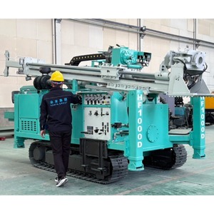 Plataforma de perforación de núcleo hidráulico completo profesional HF1000D para exploración minera y estudios geotécnicos - Product Image 2