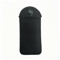 Pochette de téléphone en néoprène bloquant le signal, sac avec boucle magnétique, rangement pour téléphone, étui de protection antivol