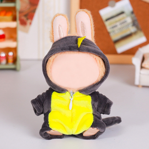 La BU BU 13cm búp bê Phụ Kiện Bộ 6-mảnh trang phục của khủng long và mũ Vetements de poupee En peluche ensemble - Product Image 5