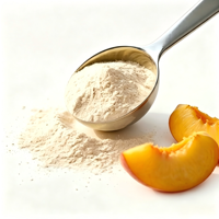 Bulk levering gespraydroogd zuur geel perzikpoeder 80-100 mesh vegetarische formule FDA geregistreerd CE-Bio OEM/ODM service voedingsmiddelenkwaliteit