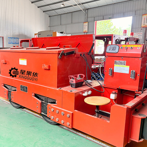 Locomotiva Elettrica da Miniera a Scartamento Ridotto Xingguoyi da 8 Tonnellate, Locomotiva a Batteria per Miniere Sotterranee, Vagone Ferroviario per Miniere - Product Image 1