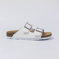 Sabots classiques OEM, sandales mules à marque privée, fabricant de claquettes orthopédiques avec soutien de la voûte plantaire et semelle en liège, chaussures décontractées en gros