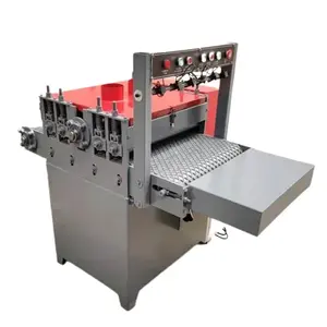 High Efficiency Fully Automatic Infrared Edge Cleaning Multi-Blade Saw Joinery Slat Edge Saw Machine