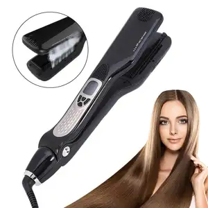 High Quality Steam Straightener Hair Styler With Water Protect Steam Pod Hair Straightener Profesional Strong