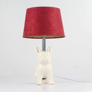 High Quality <strong>Dog</strong> Ceramic Model Base Animal Base Ceramic Children Table <strong>Lamp</strong> for Living Room - Product Image 2