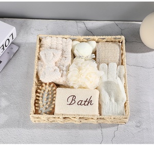 Gran oferta, toalla de oso, diadema de terciopelo <span class=keywords><strong>coral</strong></span>, juegos de regalo para ducha de baño, juego de regalo para Baño - Product Image 5