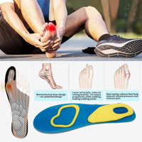 Semelles en gel pour le soutien de la voûte plantaire, amortissantes, pour le soin des pieds, semelles de sport pour chaussures, soutien de la voûte plantaire thermoformable