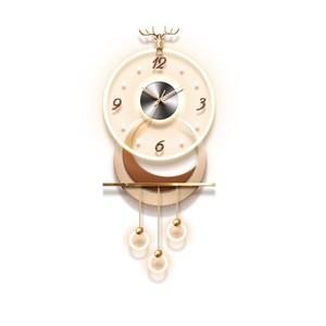 Cuadro Decorativo Moderno para Sala de Estar o Galería, 40*95CM, Pintura de Porcelana de Cristal, Reloj de Pared Artístico - Product Image 5