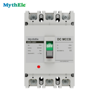 Disjoncteur MCCB DC MythEle MXM1-250 200A 250A 750V Interrupteur principal pour boîte de combinateur photovoltaïque