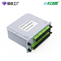 Module Répartiteur PLC 1x8 1x16 Prix Usine, Type Cassette LGX à Brancher, Connecteur SC/APC, Solution FTTH de Qualité Opérateur