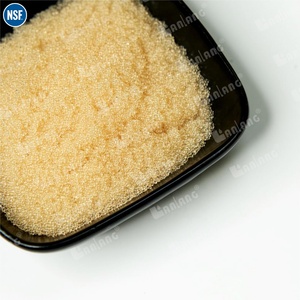 Lanlang NSF chứng nhận cấp thực phẩm ion nhựa trao đổi C100 c100e Nước làm mềm axit mạnh cation ion nhựa trao đổi - Product Image 1