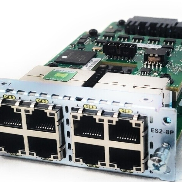 Plc Nim-es2-8p 8-port Poe Gigabit Ethernet Lan Switch Network Interface Module for Warranty Product Discontinued
