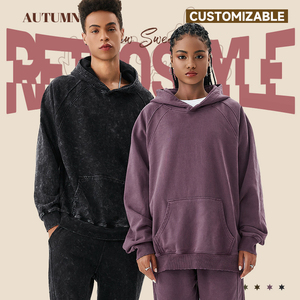 Alta calidad Unisex 420gsm French Terry Hoodie Oversized Streetwear con bordado Logo Winter Print Hoodies para hombres - Product Image 1