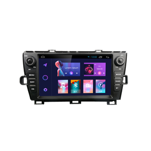 Maisimei 9 inci untuk Toyota Prius 2013 bingkai dasbor mobil untuk Toyota Prius 2013 RHD bingkai dasbor navigasi Kit - Product Image 1