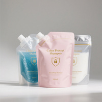 Sac Doypack imprimé personnalisé emballage de détergent de lessive de shampooing savon liquide pour les mains pochette à bec verseur
