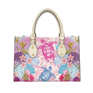 Diomo — sac à main tortue Tribal <span class=keywords><strong>rose</strong></span>, hawaïenne, fleur Hibiscus, sacs de styliste pour femmes, marques célèbres, fourre-tout pour dames, sac à bandoulière - Product Image 1