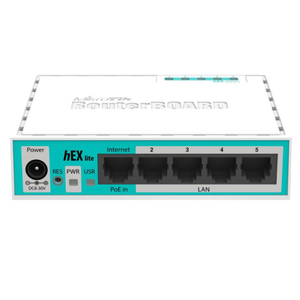 Router WiFi de Doble Banda MikroTik RB750R2 con RouterOS 5, Función de Módem WEP QoS - Product Image 1