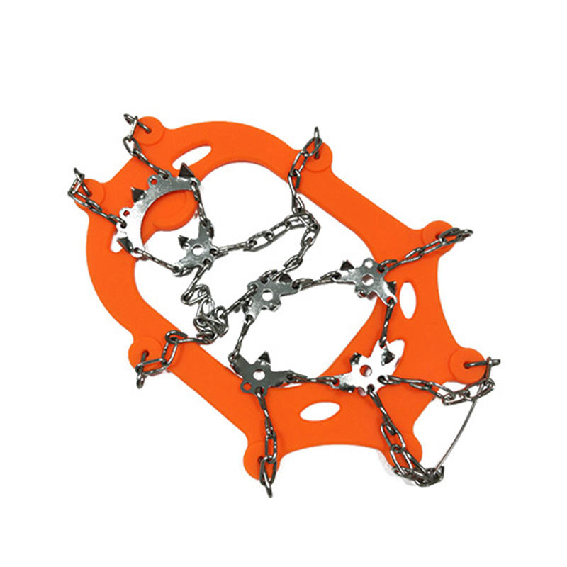 ซิลิโคนตะขอเกี่ยวโซ่ 19 ฟัน-XL (สีส้ม)