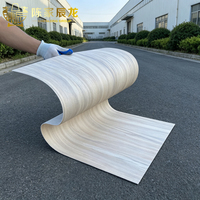 Revêtement mural flexible en carreaux imitation bois MIGLIORE pour villa, pierre flexible pour la décoration murale