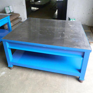 Thêm nhiệm vụ nặng nề chế tạo thép bàn làm việc hàn thép bàn làm việc kim loại bàn làm việc - Product Image 5