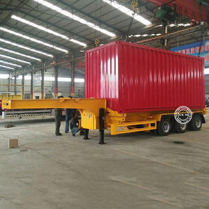 Châssis Neuf de Haute Qualité <span class=keywords><strong>Prix</strong></span> Usine 2026, 3 ou 4 Essieux, 30, 40, 50, 60 Tonnes, Remorque Conteneur 40FT à Vendre - Product Image 4