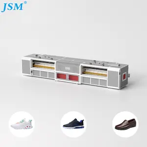 Enclosed Aisle Type Rotary IR Drying Shoe Making Production Line Shoemaking Conveyor Shoes Assembly Line