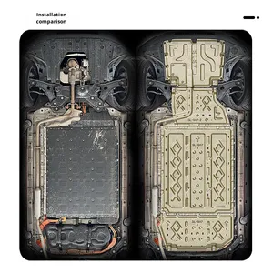 Nouvelle Protection <span class=keywords><strong>de</strong></span> Soubassement <span class=keywords><strong>de</strong></span> Voiture 2024 Ding Deepal S07, Remplacement pour Changan, Autonomie Étendue 215KM, Positionnement des Trous d'Origine Usine - Product Image 2