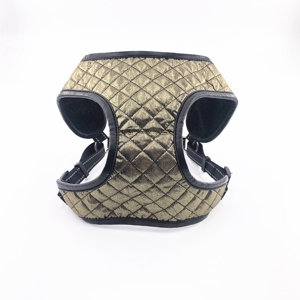 Nach Maß Quilten Naht XM-3211-XM-3213 Regelmäßige Firma Haustier Weichen Hund <span class=keywords><strong>Harness</strong></span> Mit Licht Braun Farbe - Product Image 1