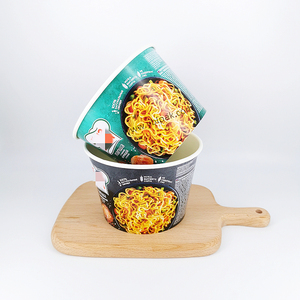 Xiamen Offre Spéciale Ramen Bowl avec feu motif de <span class=keywords><strong>boeuf</strong></span> épicé Sauté Style nouilles récipient jetable ragoût saveur de <span class=keywords><strong>boeuf</strong></span> gobelets en papier - Product Image 2
