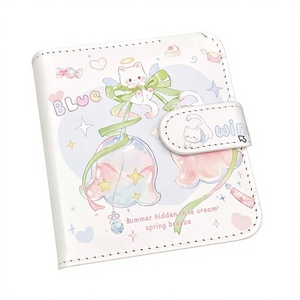 Carnet à feuilles mobiles M5 Bellflower - Cadeau portable, compact et élégant, mini carnet en cuir PU détachable avec fermeture magnétique - Product Image 1