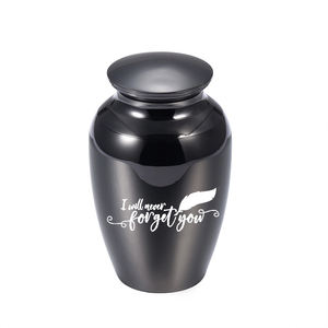 Piccola urna di cremazione adorabili urne ricordo per cenere Mini vaso commemorativo funerario per ceneri di animali domestici umani-non ti scordar mai - Product Image 5