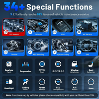 XTOOL InPlus IP616 Outil de diagnostic OBD2 avec 31 services de réinitialisation, programmeur de clés auto, contrôle bidirectionnel, mise à jour gratuite