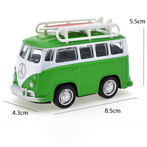 <span class=keywords><strong>Camion</strong></span> de tourisme coloré pour enfants, jouet de <span class=keywords><strong>dessin</strong></span> <span class=keywords><strong>animé</strong></span> en métal, mini bus HN954790 - Product Image 6