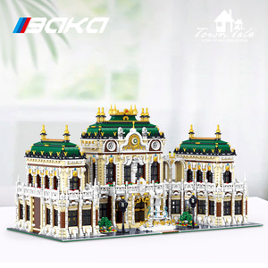 Luxury Palace Historical <b>Building</b> Block <b>Model</b> 33221 Plastic 40-Piece Desktop Ornament Toy Gift for Teenagers and Adults - Product Image 3