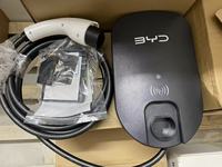 Pour BYD Qin Han Tang Song Dolphin Atto3 |   Chargeur mural pour véhicule électrique BYD 5e génération 7KW 32A GB/T, câble de 5 m, lecteur de carte RFID, borne de recharge murale pour la maison